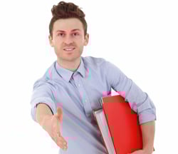 Image SEO: This image isn't saying 'welcome to our company', it's saying 'welcome to a company'.